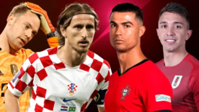 2026 Dünya Kupası'nın En Yaşlı Futbolcuları Açıklandı