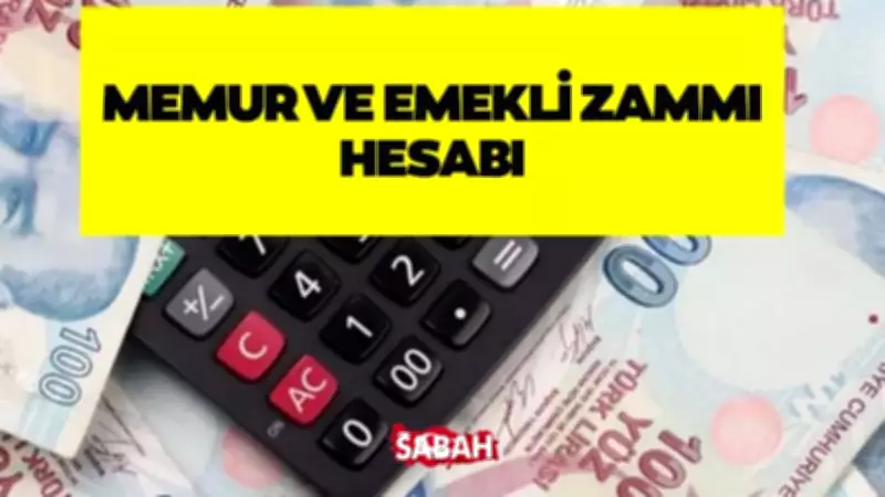 2026 Memur ve Emekli Maaş Zammı: 5 Aylık Enflasyon Farkı Belli Oldu