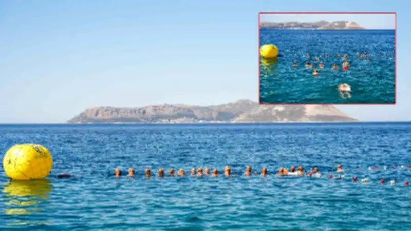27. Likya Kaş Kültür Festivali'nde Meis-Kaş Yüzme Maratonu Heyecanı