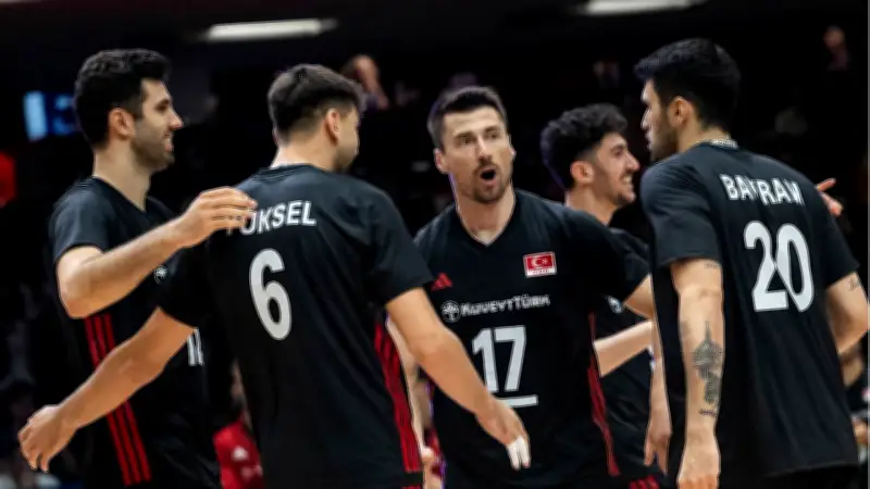 A Milli Erkek Voleybol Takımı Kanada'yı 3-2 Mağlup Etti
