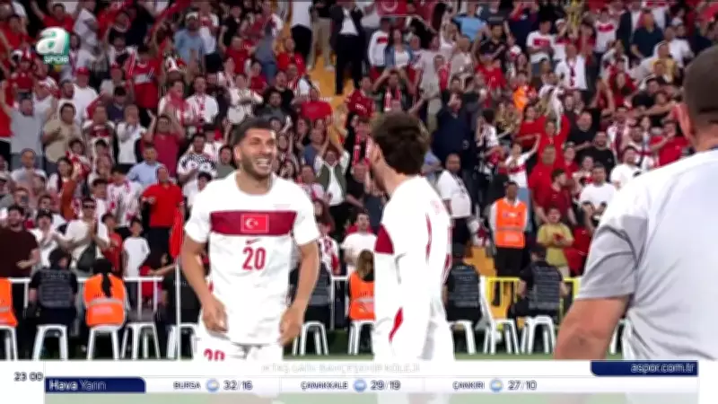 A Milli Takım, Kuzey Makedonya'yı 4-0 Mağlup Etti