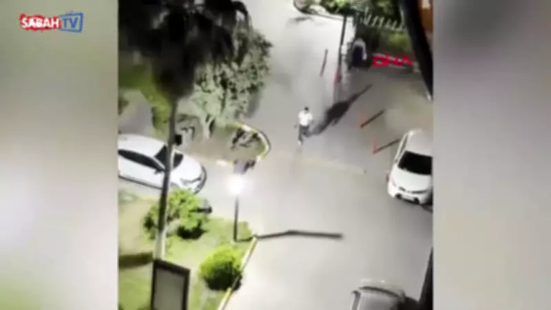 Adana'da komşusuna sinirlenip bahçeden eve ateş açtı! O anlar kamerada