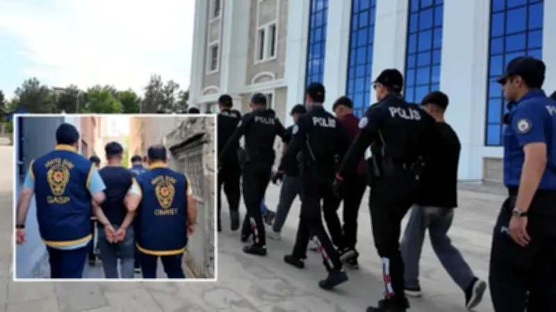 Adıyaman'da Silah Paylaşımlarına Operasyon: 14 Gözaltı