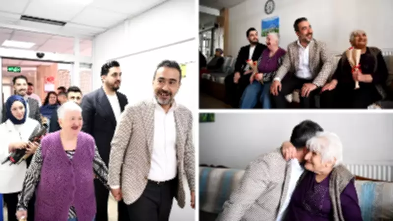 AK Parti Ankara İl Başkanı Özcan'dan huzurevi ziyareti