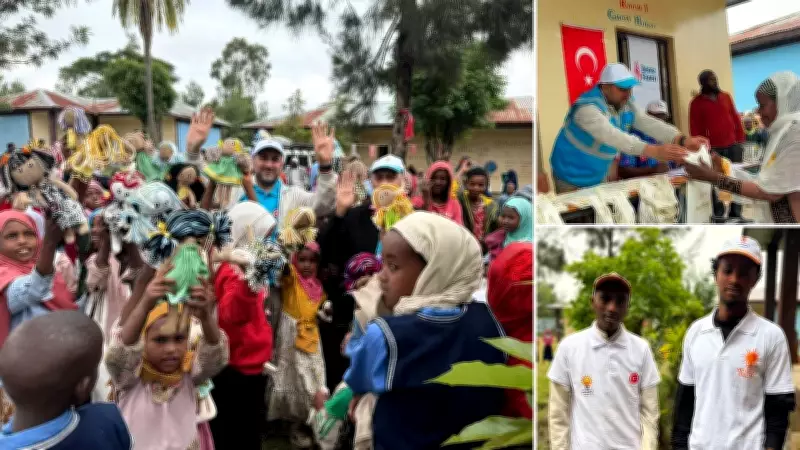 AK Parti Ankara'dan Etiyopya'ya 8. Yılında Kurban ve Zekât Yardımı