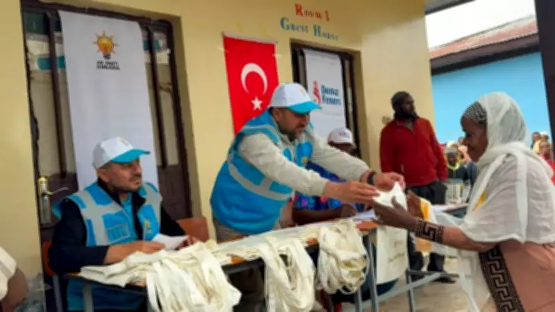 AK Parti'nin Etiyopya'ya Gönül Köprüsü 8. Yılında: 33 Ton Et ve Zekat Yardımı