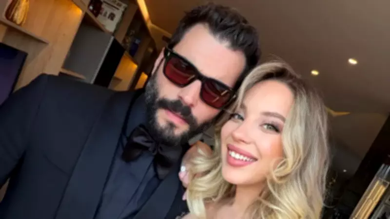 Akın Akınözü ve Sevgilisi Melis Uzunoğlu'ndan Bağ Evinde Romantik Kare