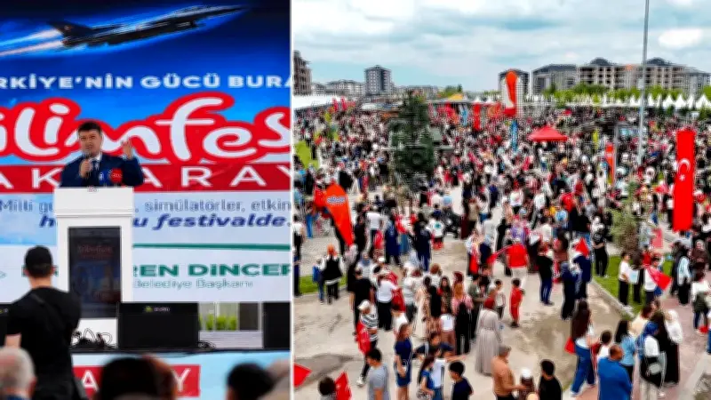 Aksaray'da BilimFest F-16 Gösteri Uçuşlarıyla Başladı