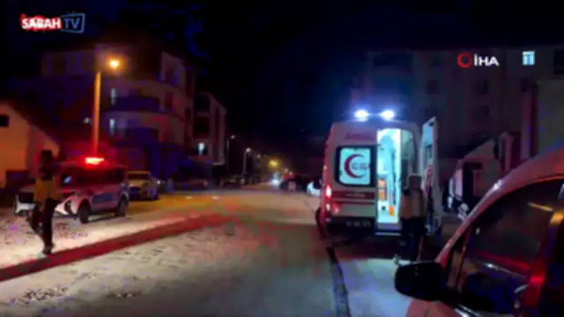 Aksaray'da intihar girişimi: Ambulanstan kaçan genç gazeteciye saldırdı