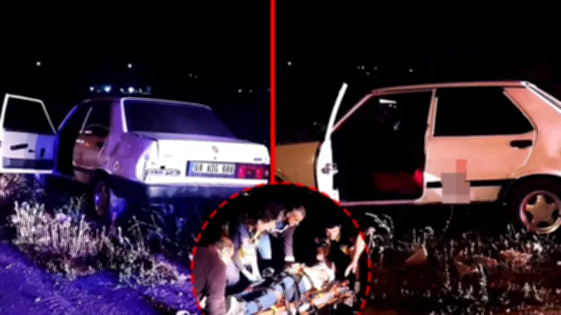 Aksaray'da Otomobilde Tartışma Kanlı Bitti: Arkadaşını Bıçaklayıp Kaçtı