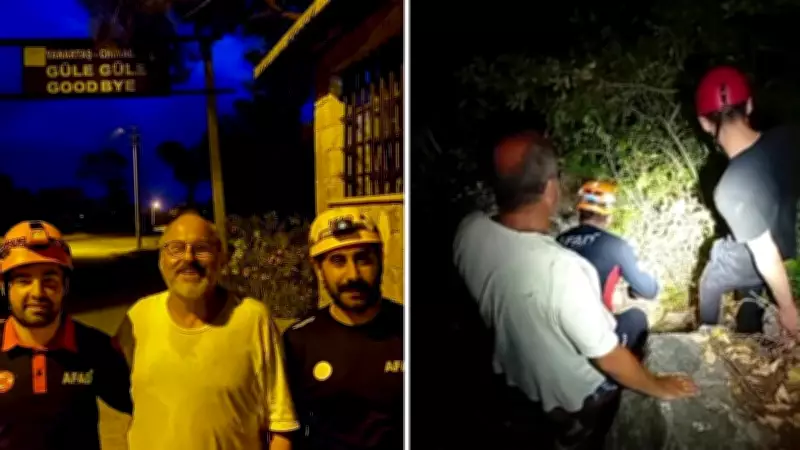 Alman turist Antalya'da ormanda kayboldu, 4 saatte kurtarıldı