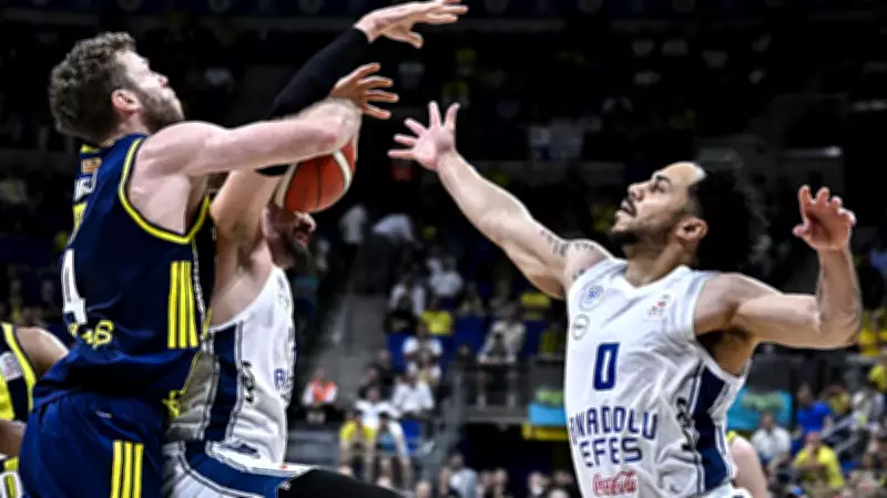 Anadolu Efes, Fenerbahçe Beko'yu play-off yarı finalinde ağırlıyor
