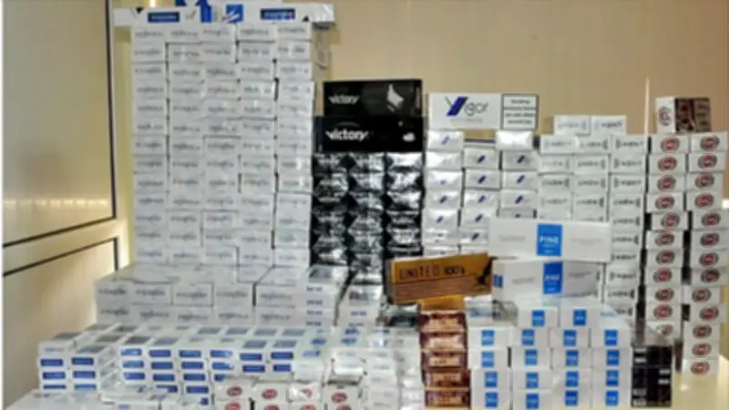 Ankara'da kaçakçılık operasyonu: 2 bin 500 paket sigara ele geçirildi