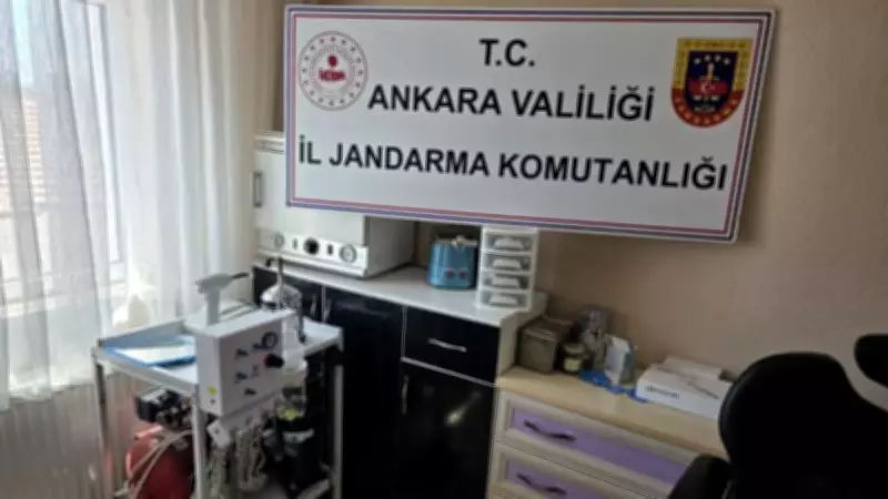 Ankara'da sahte diş doktoruna operasyon: Şüpheli gözaltına alındı