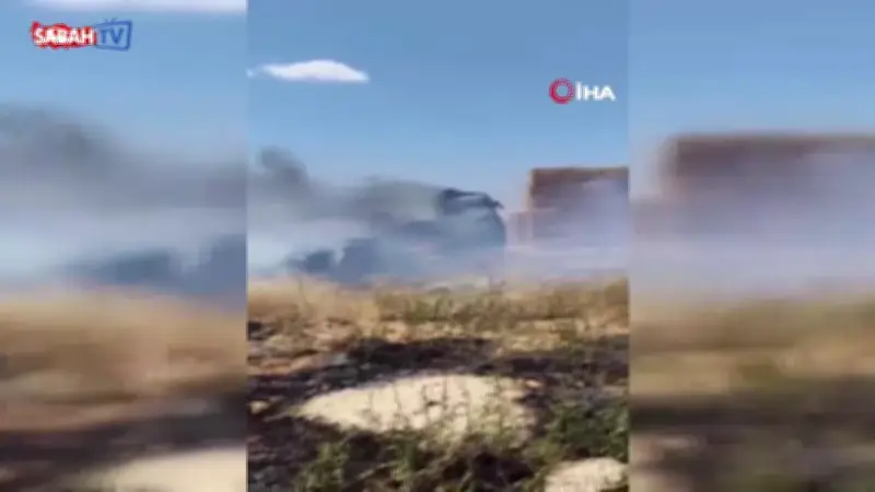 Şanlıurfa'da Balya Yüklü Tırda Yangın: Maddi Hasar