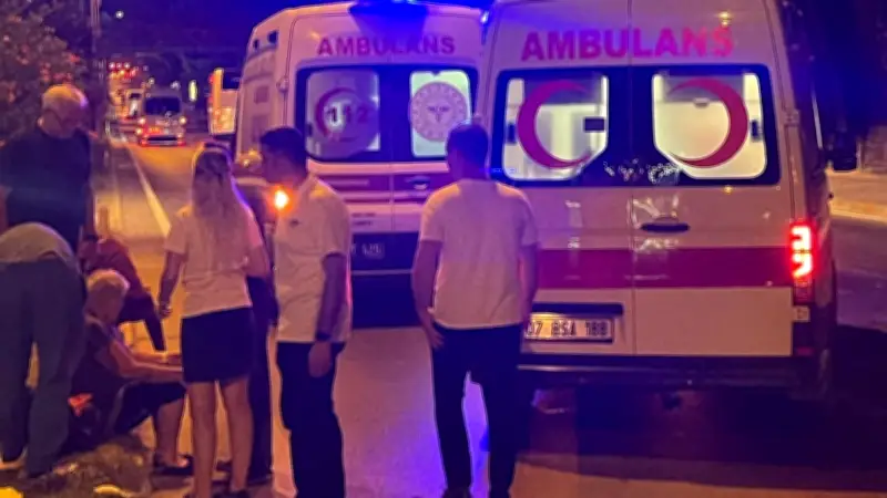 Antalya'da otomobilin çarptığı Çek turist hayatını kaybetti