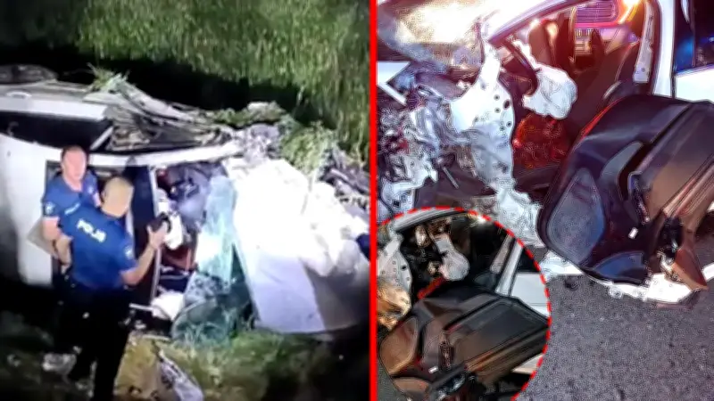 Ağrı'da Feci Kaza: İki Otomobil Çarpıştı, 4'ü Ağır 6 Yaralı