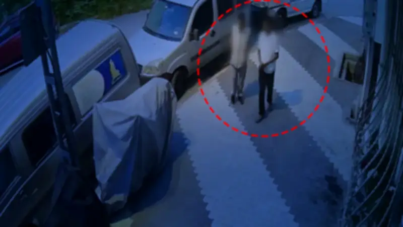 Arnavutköy'de 90 Saniyede Araç Hırsızlığı Kamerada