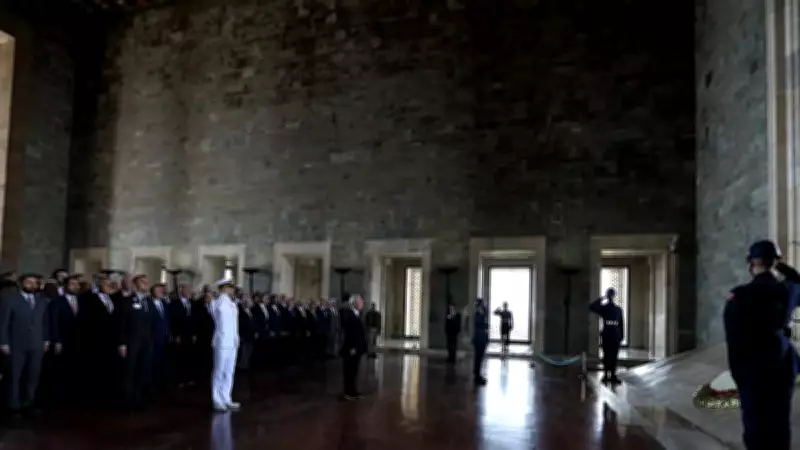 Aziz Yıldırım ve ekibinden Anıtkabir ziyareti