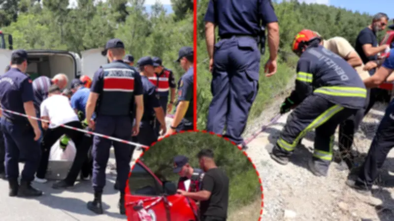 Babasını aramaya çıktı, traktörüyle uçurumda cansız buldu