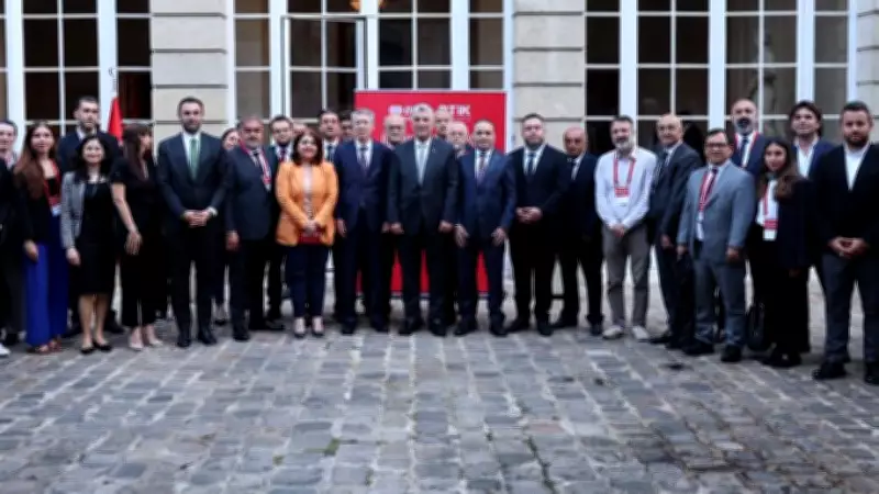Bakan Bolat, Paris'te Türk ve Fransız İş Dünyasıyla Buluştu