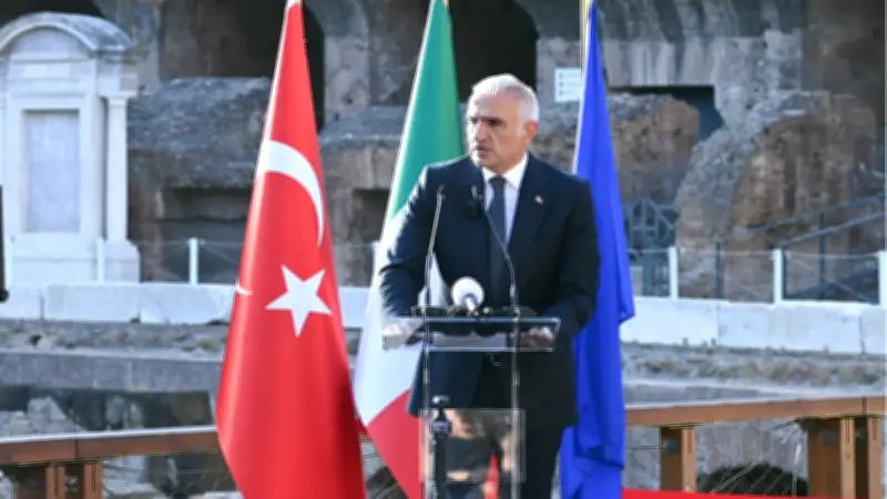 Bakan Ersoy: Anadolu'nun eşsiz mirası Roma'nın kalbinde