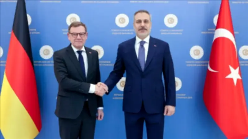 Bakan Fidan, Almanya Dışişleri Bakanı ile Görüştü