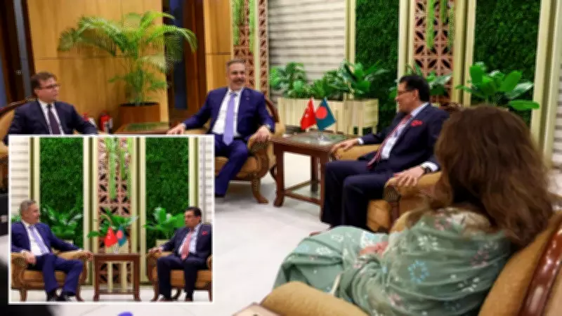 Bakan Fidan, Bangladeşli Mevkidaşı Rahman ile Görüştü