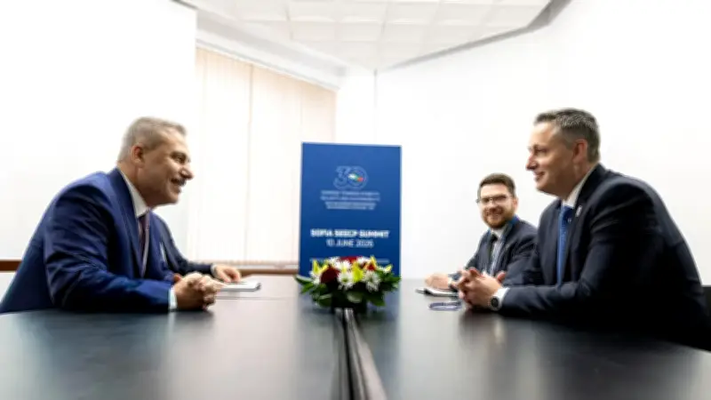 Bakan Fidan, Bosna Hersek Lideri Becirovic ile Görüştü