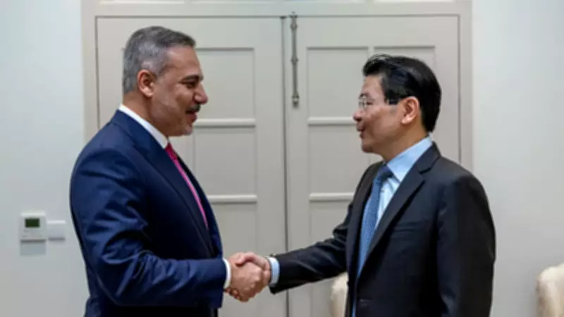 Bakan Fidan, Singapur Başbakanı Wong Tarafından Kabul Edildi