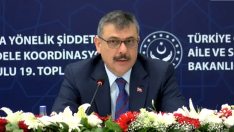 Bakan Çiftçi: Kadına şiddete sıfır toleransla mücadele kararlılıkla sürecek