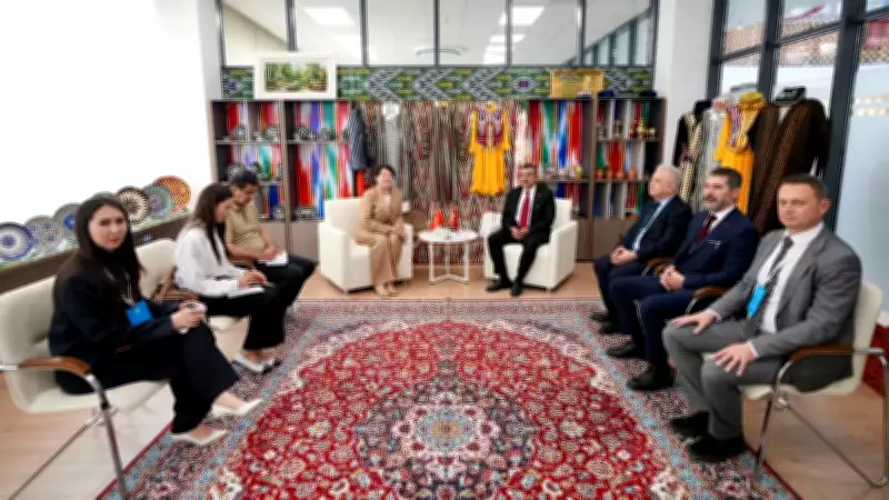 Bakan Tekin, Kırgızistan ve Azerbaycan Eğitim Bakanları ile Görüştü