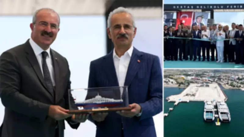 Bakan Uraloğlu: GESTAŞ'ın yeni feribot iskelesi Gelibolu'ya soluk getirecek