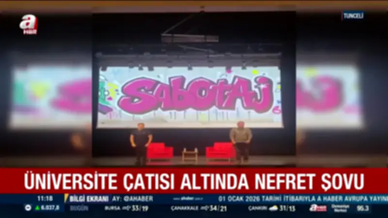 Barış Atay ve Bülent Emrah Parlak'ın Tunceli'deki gösterisi tepki çekti