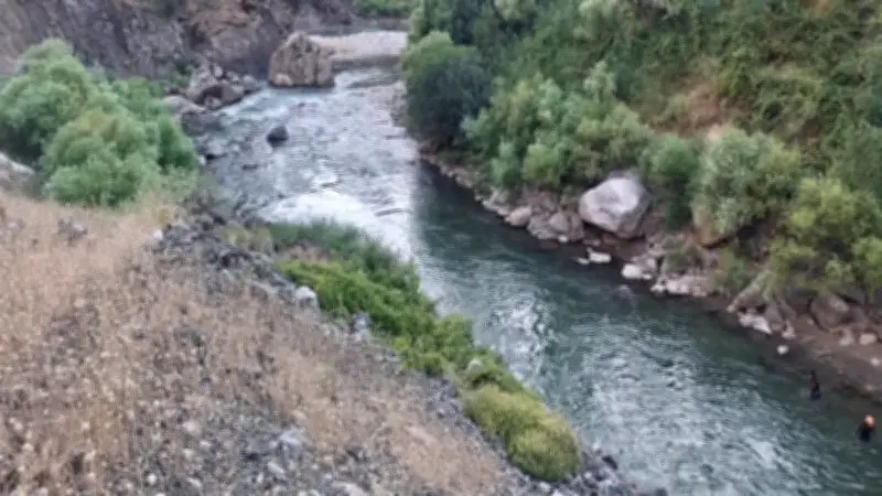 Bitlis'te dereye giren 3 kardeşten 1'i boğuldu, 1'i kayboldu