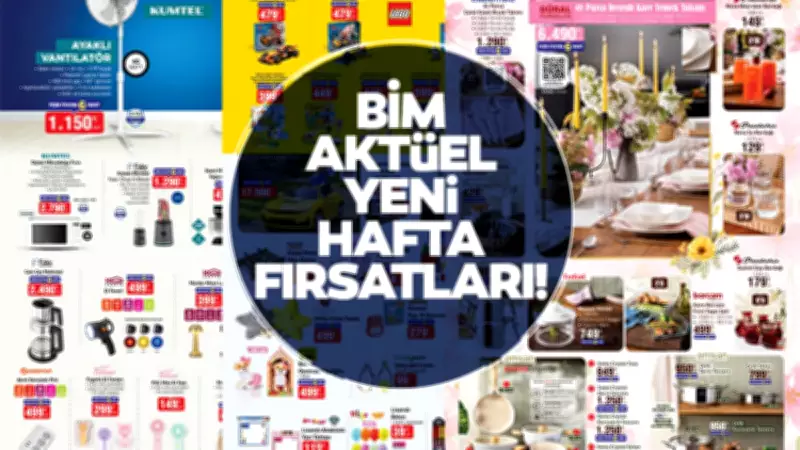 BİM 2-3-5 Haziran Aktüel Kataloğu Yayında: Kaçırılmaz Fırsatlar