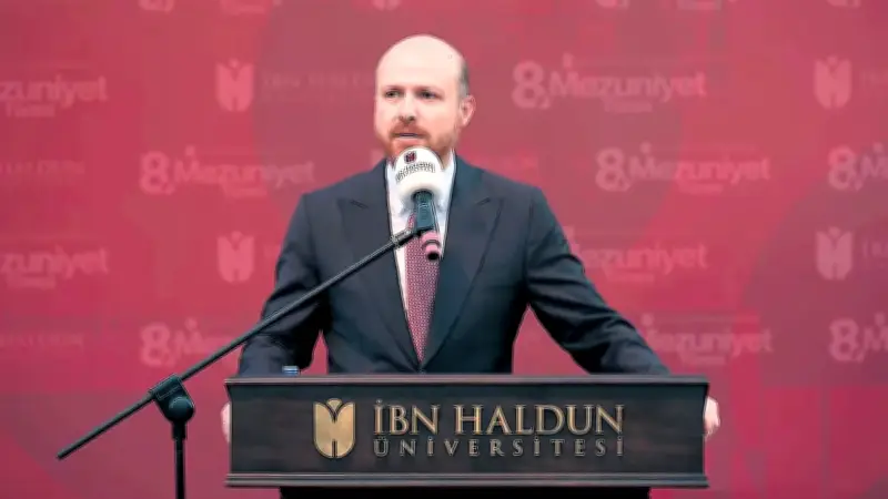 İbn Haldun Üniversitesi 8. Mezuniyet Töreni: Bilal Erdoğan'dan Kararlılık Mesajı