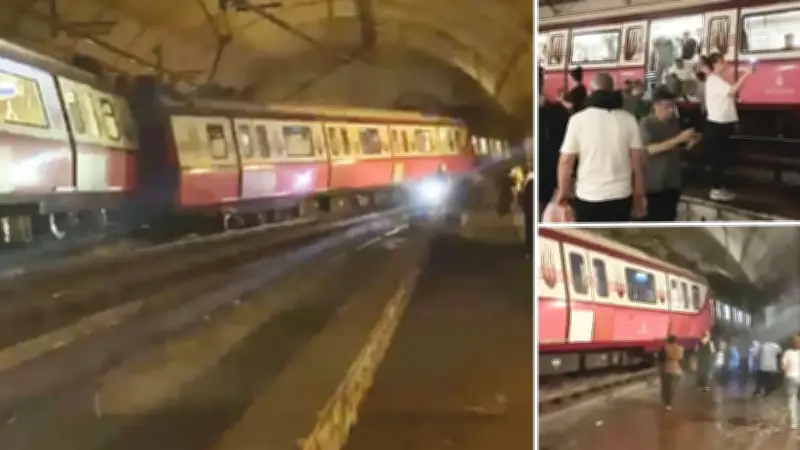 Bostancı'da Metro Raydan Çıktı: 3 Yaralı, Yolcular Kendi Kendini Tahliye Etti