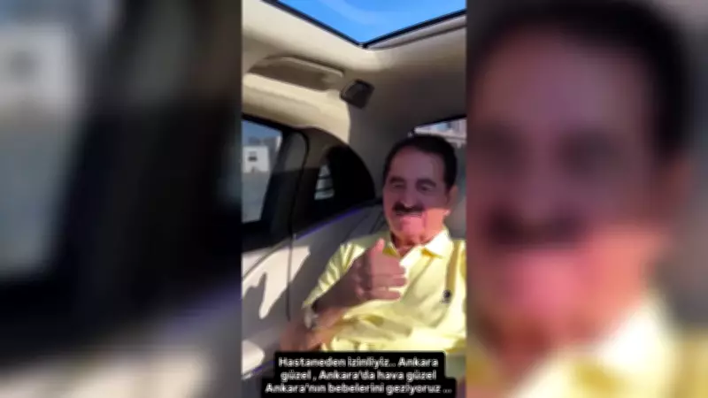 İbrahim Tatlıses'ten hastane mesajı: Kendi isteğiyle yattığını duyurdu