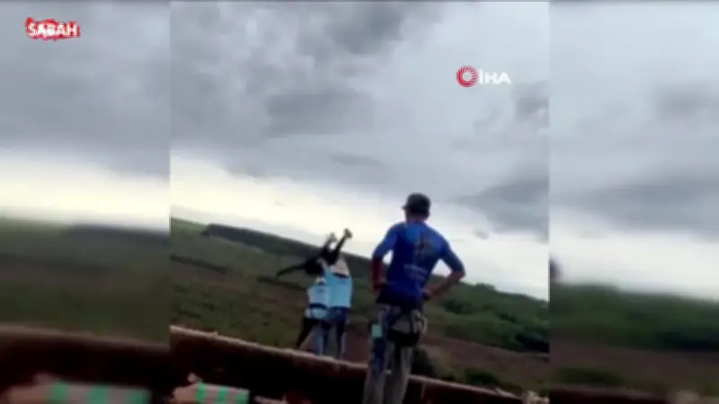 Brezilya'da halatla atlama faciası: Güvenlik halatı unutuldu, kadın öldü