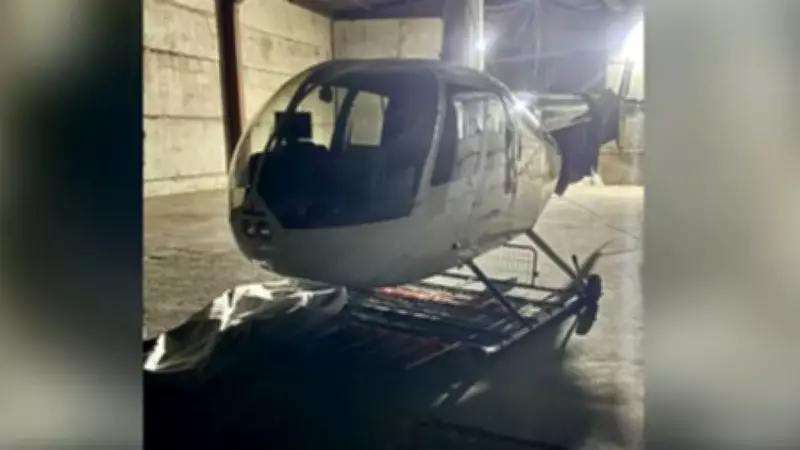 Bulgaristan'da Türkiye'ye uyuşturucu taşıyan helikopter ele geçirildi