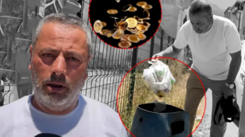 Bursa Yıldırım'da Altın Alarmı: Çöp Konteynerinde 1 Kilo Altın Aranıyor