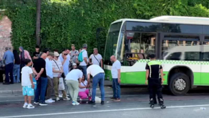 Bursa'da Anne ve Bebeğine Otobüs Çarptı: 2 Yaralı