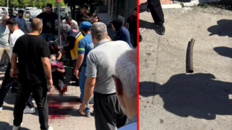 Bursa'da esnaf kavgası kanlı bitti: Yaralı babanın feryadı yürek dağladı