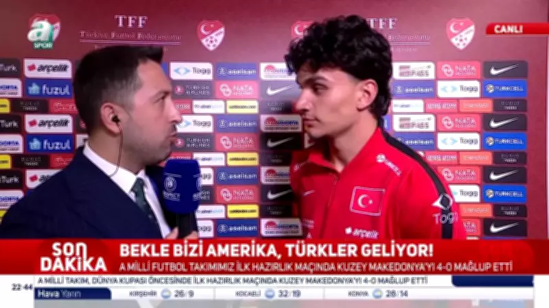 Can Uzun: İnşallah sonuna kadar gideriz! Milli Takım galibiyeti değerlendirdi