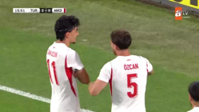 Can Uzun'dan Müthiş Gol: Türkiye 2-0 Kuzey Makedonya