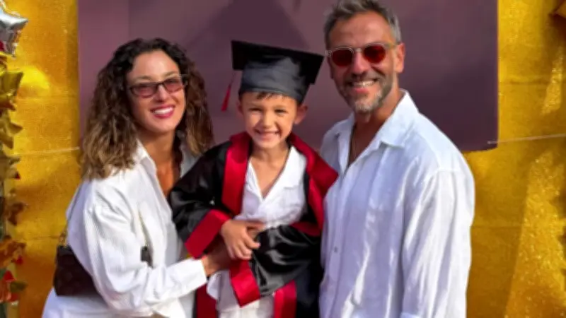 Cansu Tosun ve Erkan Kolçak Köstendil Oğullarının Mezuniyetinde Bir Araya Geldi