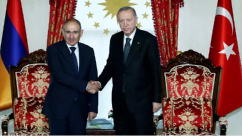 Cumhurbaşkanı Erdoğan, Ermenistan Başbakanı Paşinyan ile Görüştü
