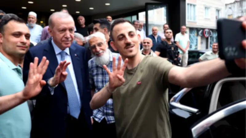 Cumhurbaşkanı Erdoğan, Erzurum Vakfı Lokalini Ziyaret Etti