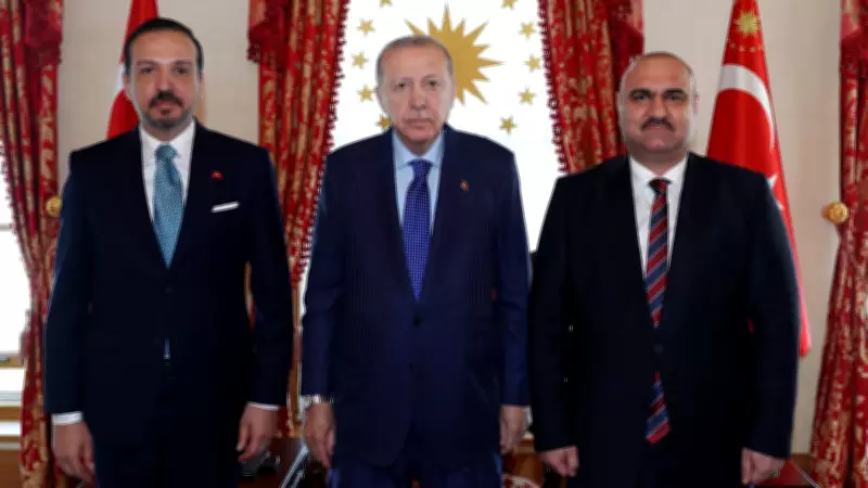 Cumhurbaşkanı Erdoğan, Kerkük Valisi Mehmet Seman Ağa ile Görüştü